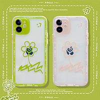 Phone Case For Apple Back Cover iPhone 12 Pro Max 11 SE 2020 X XR XS Max 8 7 Shockproof Dustproof Flower TPU miniinthebox - thumbnail