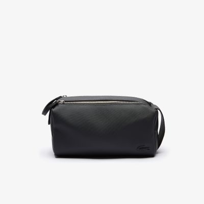 Men's Classic Double Zip Petit Piqué Toilet Kit