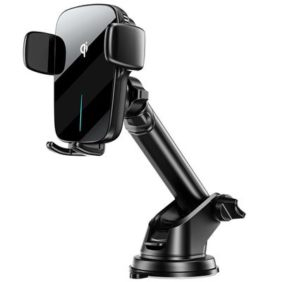 Acefast Fast Wireless Charger Car Mount Holder Auto-Aligning D1 15W - D1_BK