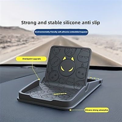 Starfire Car Mobile Phone Holder Car Holder Car Navigation Rack Snap-On Fixed Support Frame Creative Anti-Slip Mat Lightinthebox