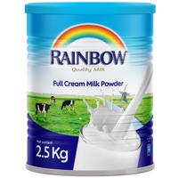 Rainbow Full Cream Milk Powder Tin, 2.5 Kg