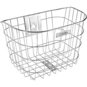 Electra Stainless Wire Headset Mount Front Basket Silver