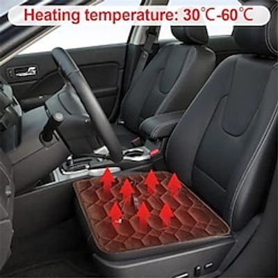 Heated Seat Cushion For Car Light  Portable USB Seat Pad For Hips Universal 5V USB Heating Chair Mat For Driving Office Chair Lightinthebox