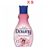 Downy Concentrate Floral Breeze 1 Liter x 9