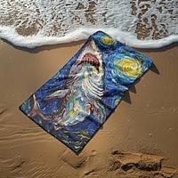 Beach Towel 100% Micro Fiber Beach Blankets Throws 3D Print Breathing Comfy Blankets Lightinthebox