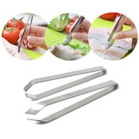 Stainless Steel Fish Bone Remover Pincer Puller Tweezer Tongs Pick-Up Tool Craft Home Kitchen Gadget