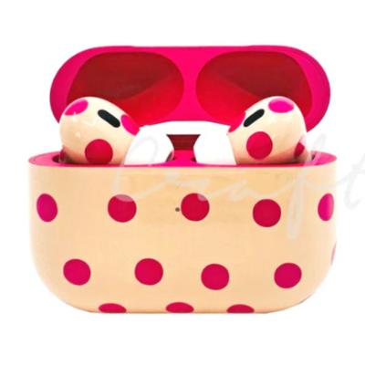 Customized Apple AirPods Pro 3 Pink Polka