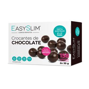 Easyslim Crocantes. Sabor Chocolate 2x35gr