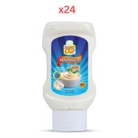 Super Chef Garlic Mayonnaise Top Down Squeezy Bottle 300Ml (Pack Of 24)
