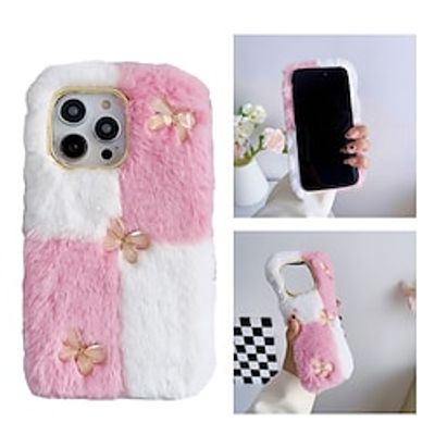 Phone Case For Apple Back Cover iPhone 14 13 12 11 Plus Pro Max Full Body Protective Dustproof anti-drop Plush Plush PC Lightinthebox