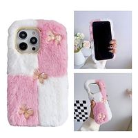 Phone Case For Apple Back Cover iPhone 14 13 12 11 Plus Pro Max Full Body Protective Dustproof anti-drop Plush Plush PC Lightinthebox - thumbnail