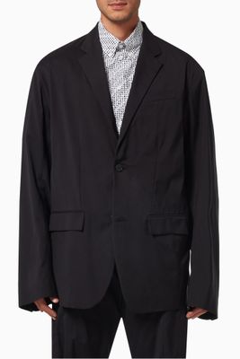 Tailored Jacket in Stretch Technical Crêpe Tailored Jacket in Stretch Technical Crêpe