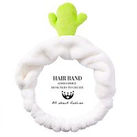 japanese small fresh cactus bean sprouts hair band wash face hair band hair band creative personality mori girl net red simple Lightinthebox - thumbnail