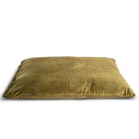 Regalia Velvet Deep Duvet Non-Slip Dog Bed - Green Medium