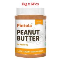 Pintola Classic Peanut Butter Creamy 1Kg (Pack Of 6)
