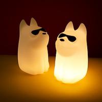 Cute LED Dog Silicone Night Light Bedhead Sleep Pat Light Baby Bedside Nursery USB Charging Colorful Light Multi Functional Sleep Aid White Noise Bedside Decoration Couple Gift Baby Light Lightinthebox