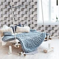 fanxi new irregular rock wallpaper bedroom living room dining room bedroom shop decoration with glue wallpaper sa-1026 miniinthebox - thumbnail