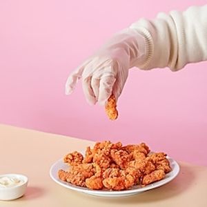 100pcs Disposable Gloves For Children Food Grade Household Plastic TPE Gloves For Children And Babies Thickened Catering Protection Lightinthebox