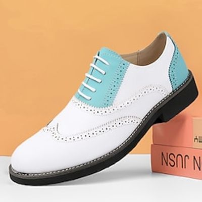Men's Oxfords Derby Shoes Retro Formal Shoes Brogue Walking Casual Daily Leather Comfortable Booties / Ankle Boots Loafer Lanbai Spring Fall miniinthebox Men's Oxfords Derby Shoes Retro Formal Shoes Brogue Walking Casual Daily Leather Comfortable Booties / Ankle Boots Loafer Lanbai Spring Fall miniinthebox