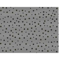 Drymate Cat Litter Mats Grey Stripe, Black Paw 28 X 36 Inch, 71 Cms X 91 Cms