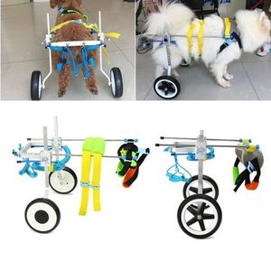 2 Sizes New Adjustable Aluminum Pet Wheelchair