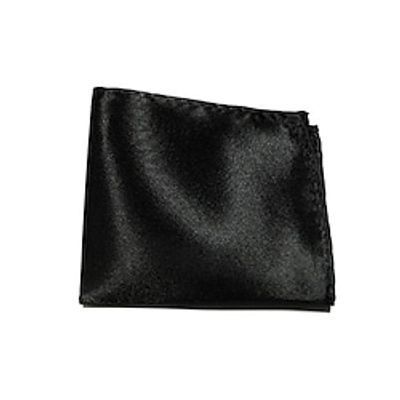 Men's Ties Pocket Squares Work Wedding Gentleman Solid Colored miniinthebox