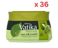 Dabur Vatika, Naturals Hair Fall Control Hair Cream - 210g x 36