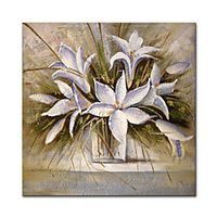 Mintura Large Size Hand Painted Flowers Oil Painting on Canvas Modern Abstract Art Wall Pictures For Home Decoration (Rolled Canvas without Frame) Lightinthebox - thumbnail