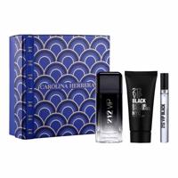 Carolina Herrera 212 Vip Black (M) Set Edp 100Ml + Edp 10Ml + Bath & Sg 100Ml (New Pack)