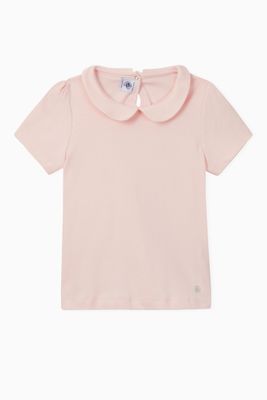 Puff Sleeves Cotton T-shirt Puff Sleeves Cotton T-shirt
