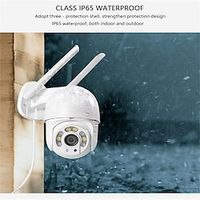 Icsee Smart Wireless Camera 360 Degree Dome Camera Outdoor Waterproof Camera Dual Light Full Color Rainproof Monitoring miniinthebox - thumbnail