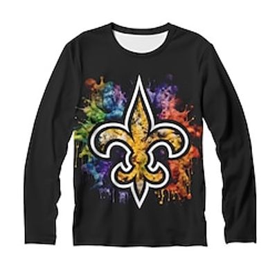 Carnival Boys 3D Graphic Tee Shirt Long Sleeve 3D Print Spring Fall Sports Fashion Streetwear Polyester Kids 3-12 Years Crew Neck Outdoor Casual Daily Regular Fit miniinthebox