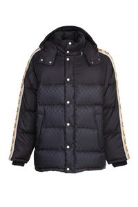 Black Nylon Down Jacket