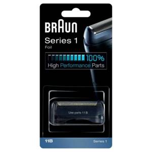 Braun Series 1 Foil & Cutter 11B Replacement Pack Black For Series 1 130 & 150 Models