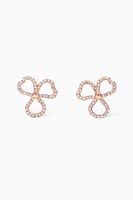 Tiffany Paper Flowers™ Diamond Open Flower Earrings in 18kt Rose Gold - thumbnail