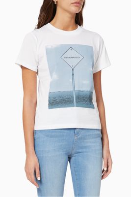 EA Sign Post Jersey T-Shirt EA Sign Post Jersey T-Shirt