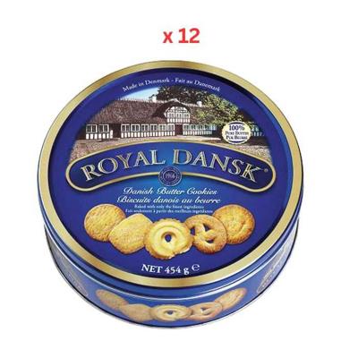 Royal Dansk Danish Butter Cookies 12X454G