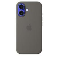 Apple iPhone 16 Silicone Case with MagSafe - Stone Gray - thumbnail