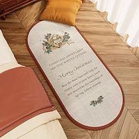 Christmas New Year Holiday Bedroom Carpet Bedside Carpet Household Anti Drop Carpet Children S Room Bedside Front Imitation Cashmere Lightinthebox - thumbnail