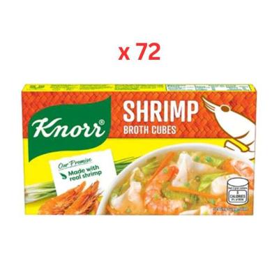 Knorr 6 Shrimp Broth Cubes 60G Pack of 72