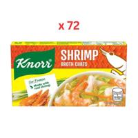 Knorr 6 Shrimp Broth Cubes 60G Pack of 72