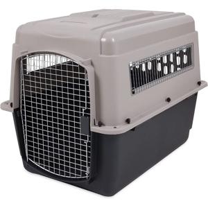 Petmate Ultra Vari Kennel Fashion 36" 50-70Lbs - Taupe & Black