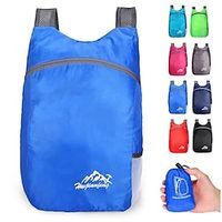 Outdoor Sports Backpack Foldable Waterproof Backpack Ultra Light Portable Travel Bag miniinthebox - thumbnail