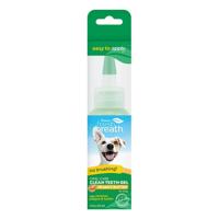 Tropiclean Fresh Breath No Brushing Peanut Butter Flavor Clean Teeth Dental & Oral Care Gel For Dogs, 2oz