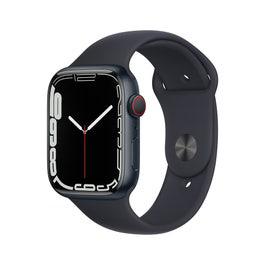 Apple Watch Series 7, Midnight Aluminium Case with Midnight Sport Band