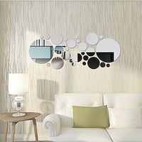 Removable Acrylic Shapes Home Decoration Wall Decal Wall Stickers 52X21cm For Living Room Bedroom miniinthebox - thumbnail