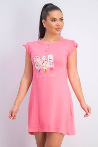 Womens Summer Is Coming Sleepwear  Pink