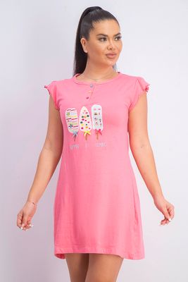 Womens Summer Is Coming Sleepwear  Pink