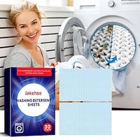 3 Boxes Laundry Cleaning Pads For Cleaning Clothes Oil Stains And Stains Providing Smooth And Color Protection Whitening And Long-lasting Fragrance. Laundry Pads Lightinthebox