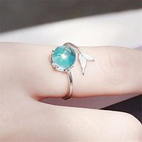 Women's Ring Open Cuff Ring Adjustable Ring 1pc Silver Copper Silver-Plated Irregular Stylish Artistic Simple Birthday Gift Jewelry Mismatched Swan Animal Wearable Lightinthebox - thumbnail